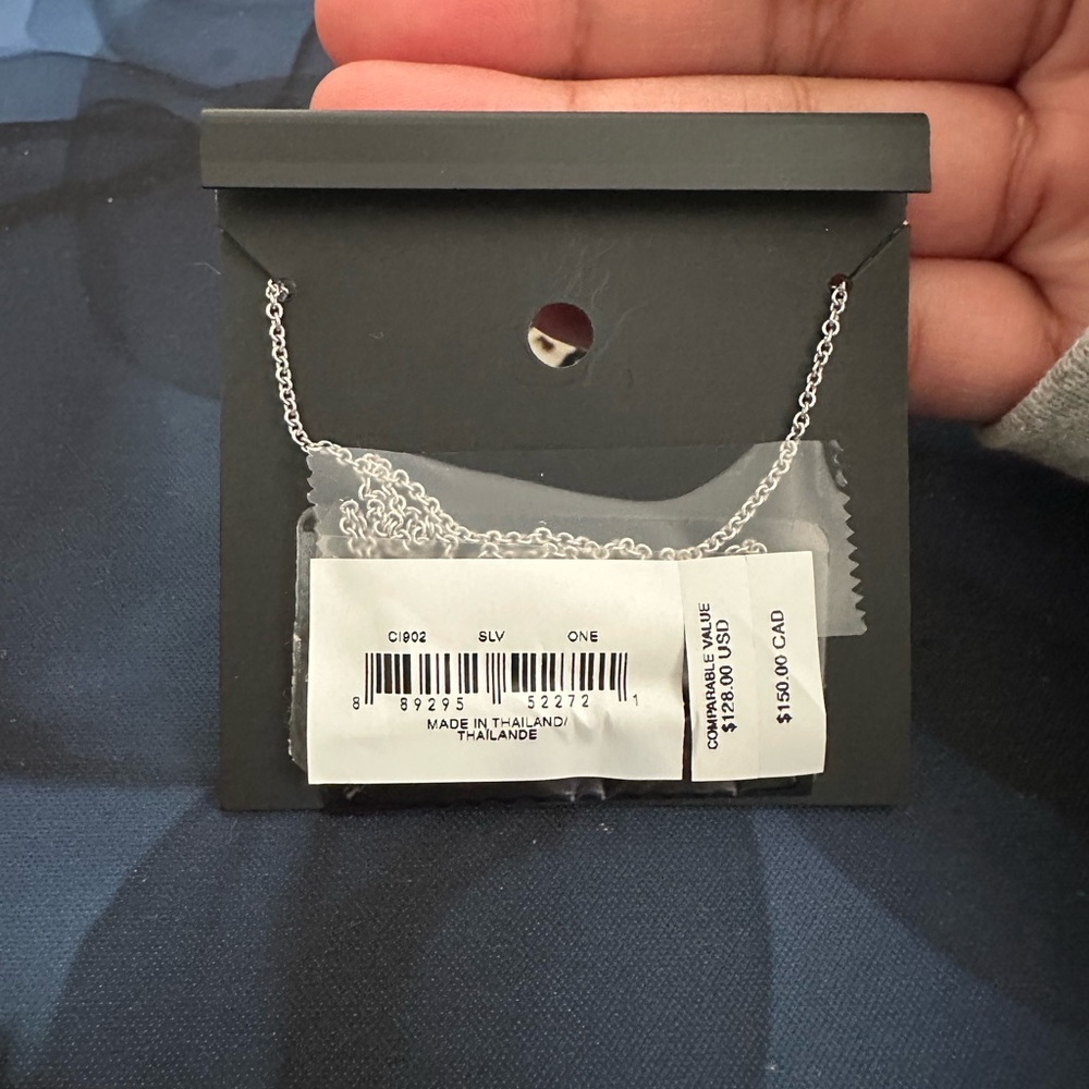Coach Silver Rings Necklace - Picture 2 of 2